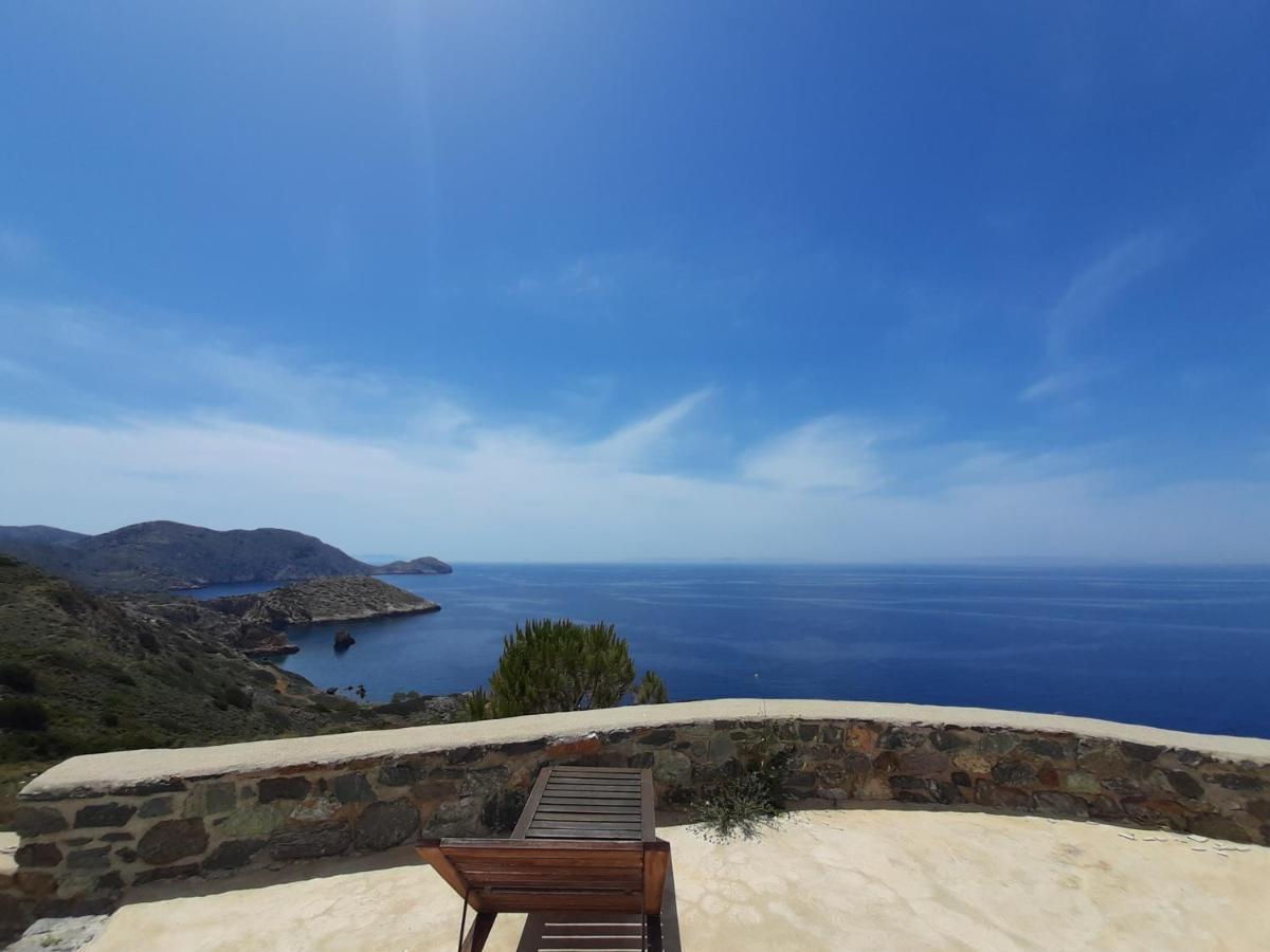 에르무폴리 C & C _ Cycladic House With Endless Sea View 빌라 외부 사진
