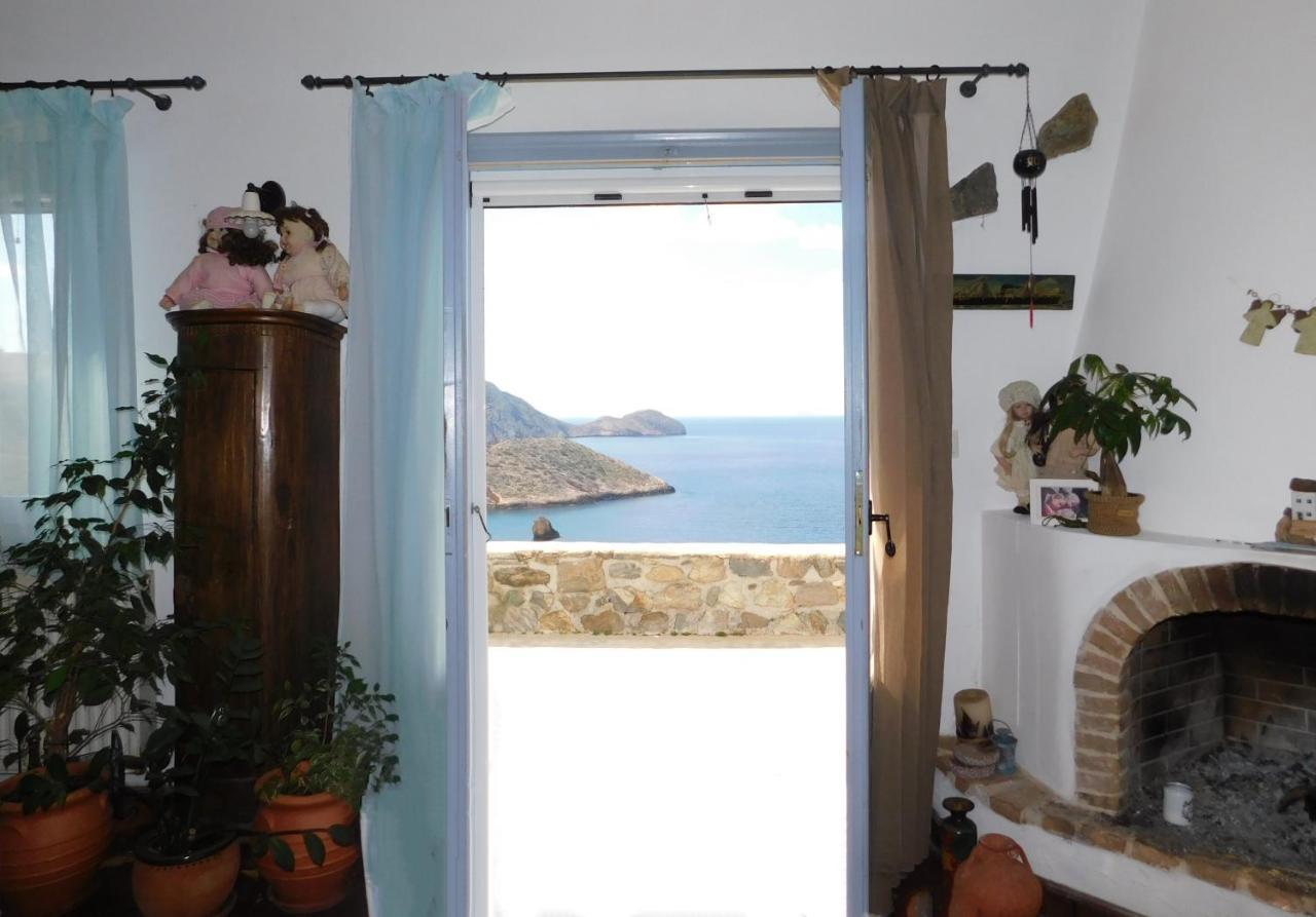 에르무폴리 C & C _ Cycladic House With Endless Sea View 빌라 외부 사진