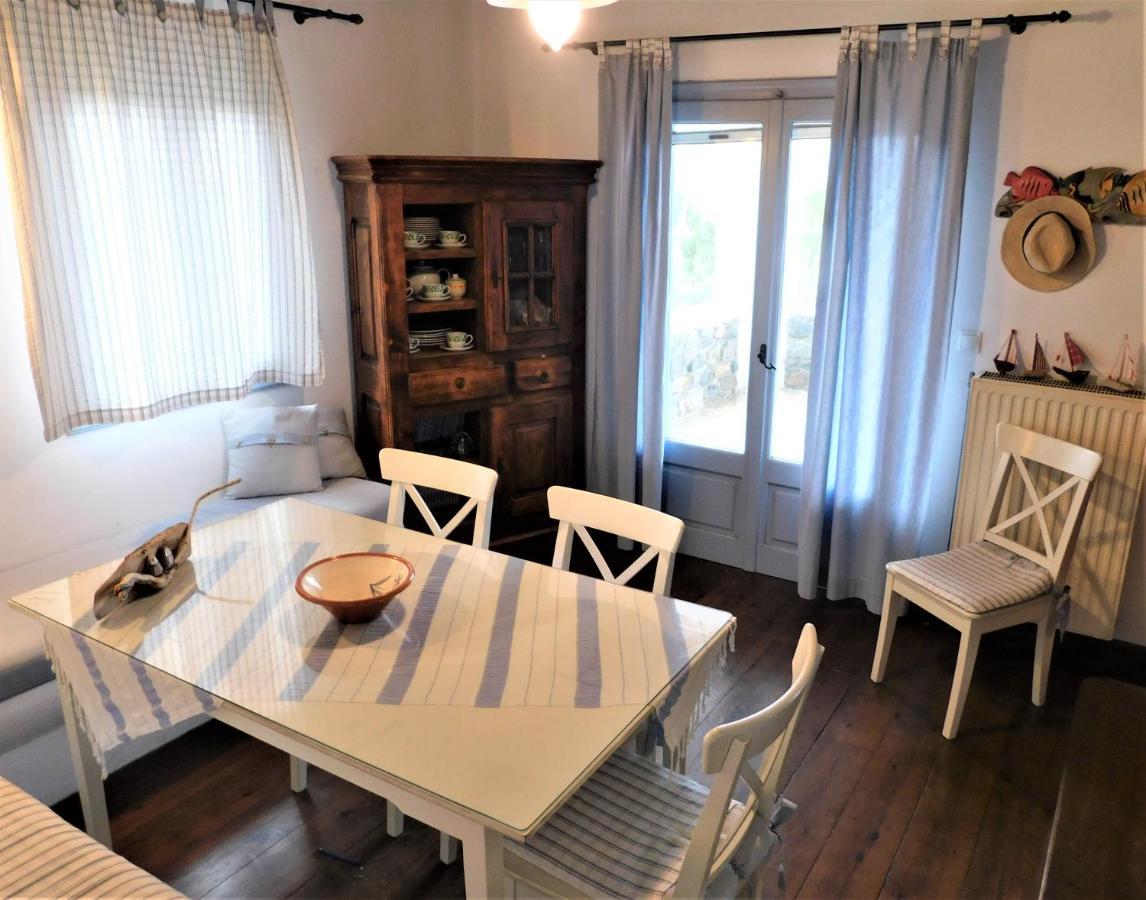에르무폴리 C & C _ Cycladic House With Endless Sea View 빌라 외부 사진