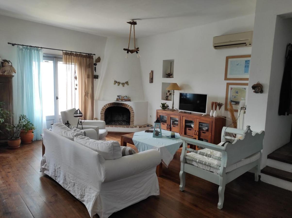에르무폴리 C & C _ Cycladic House With Endless Sea View 빌라 외부 사진
