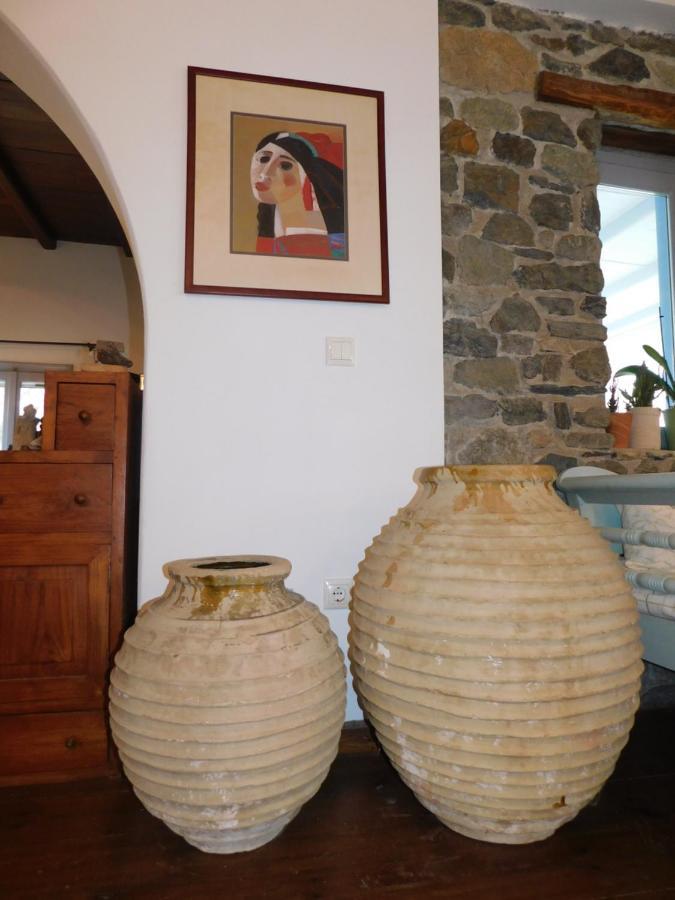 에르무폴리 C & C _ Cycladic House With Endless Sea View 빌라 외부 사진