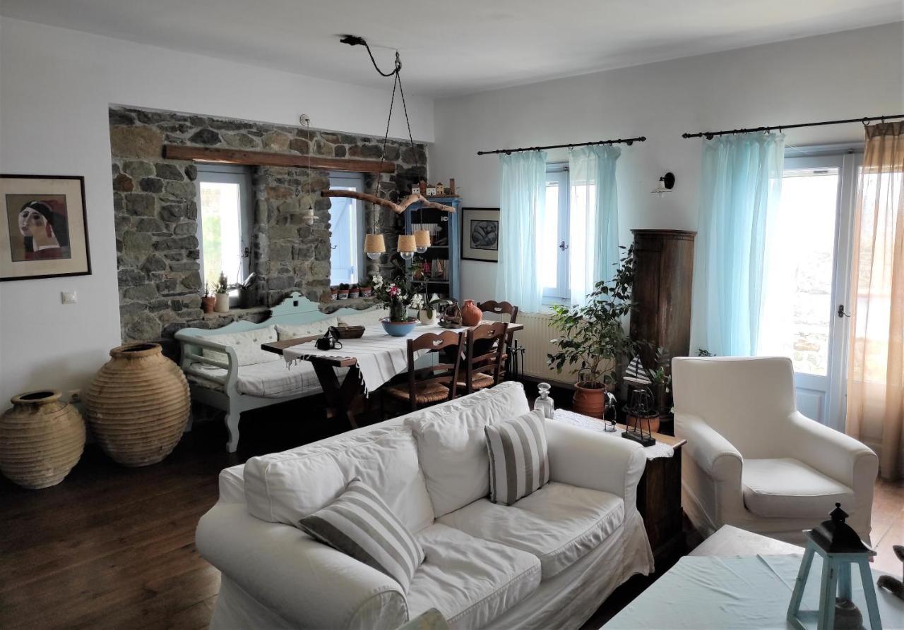 에르무폴리 C & C _ Cycladic House With Endless Sea View 빌라 외부 사진