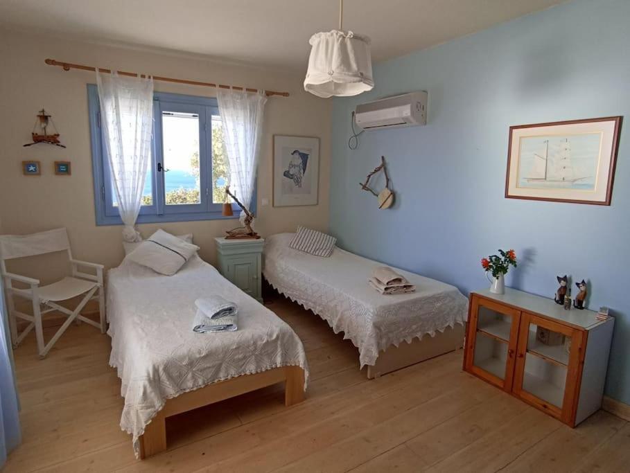 에르무폴리 C & C _ Cycladic House With Endless Sea View 빌라 외부 사진